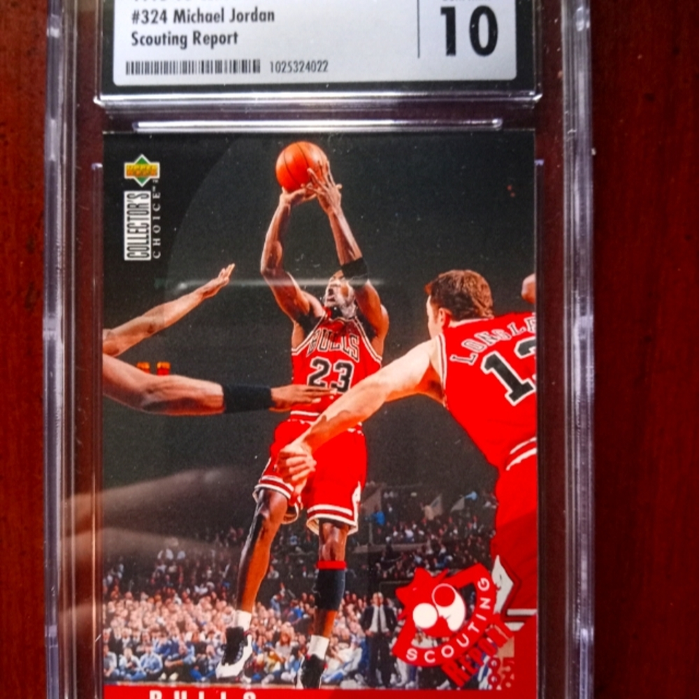 Michael Jordan Scouting Report Csg 10 Gem